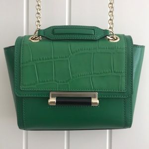 Diane Von Furstenberg Croc- Embossed bag